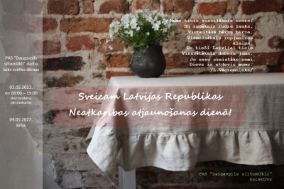 Darba laiks svētku dienās